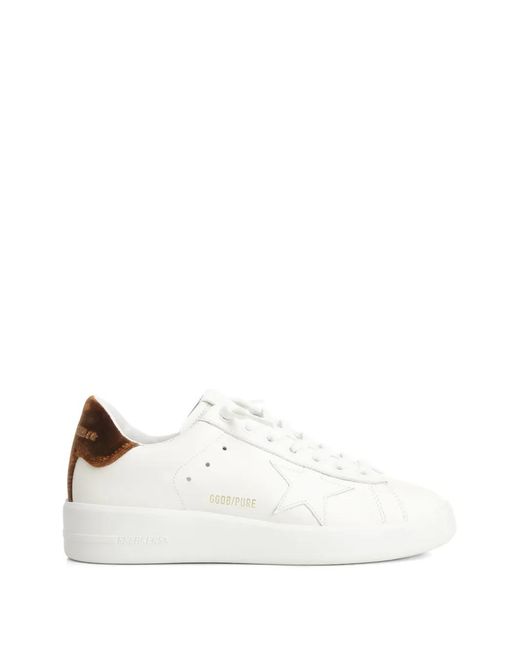 Golden Goose Deluxe Brand White Star-Patch Sneakers