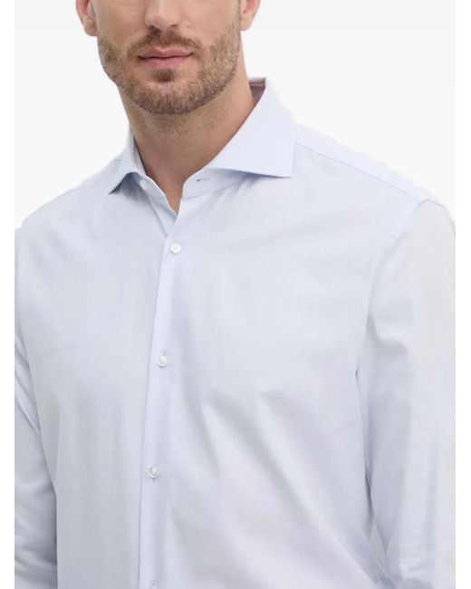 Joop! White Textured Button-Fastening Shirt for men