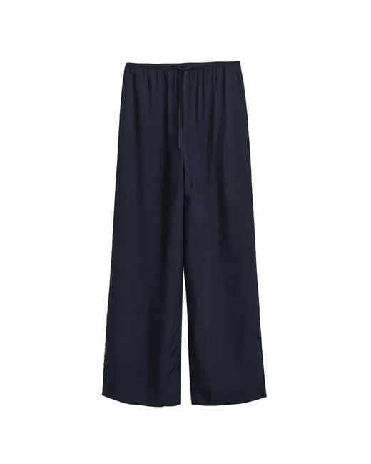 Gant Blue Drawstring Trousers