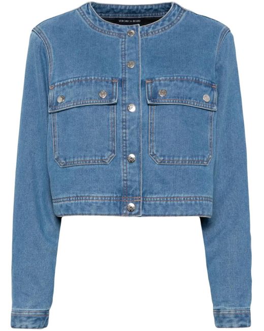 Veronica Beard Blue Denim Jacket