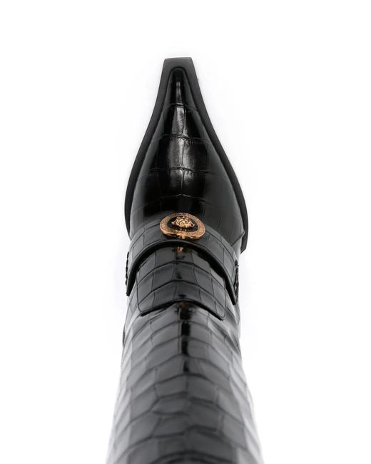 Versace Black Boots