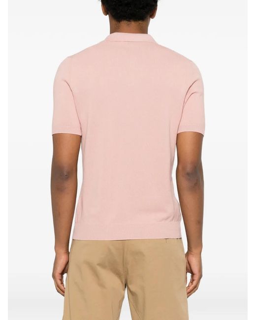 Gran Sasso Pink Short-Sleeve T-Shirt for men