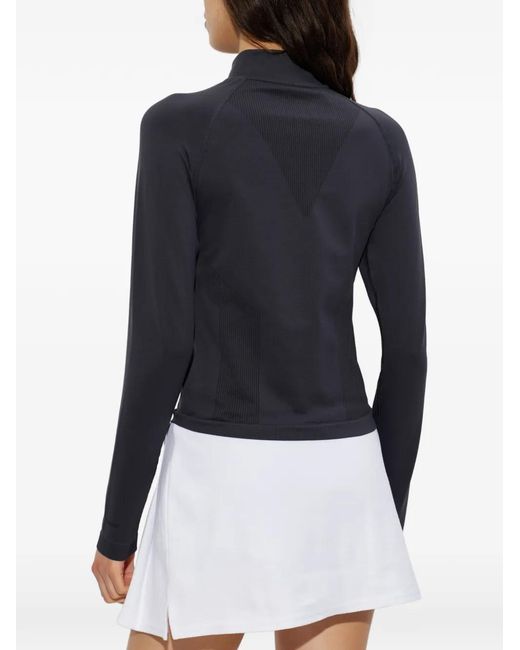 Samsøe & Samsøe Blue Sairisribbed Raglan-Sleeve Sweatshirt