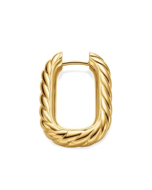 David Yurman Metallic 18Kt Madison Gelbgoldohrringe