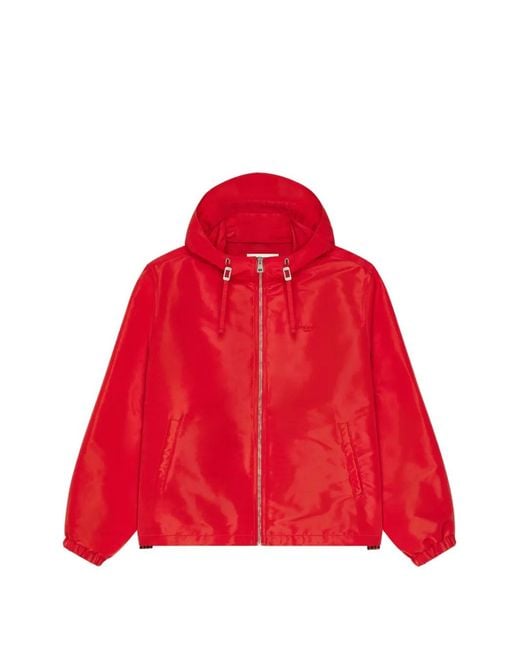 Givenchy Jack Met Logoprint in het Red voor heren