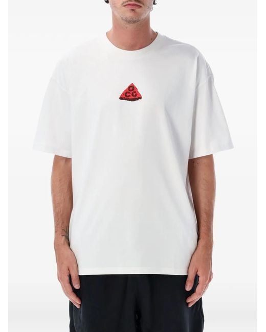 Nike White Acg Dri-Fit T-Shirt for men