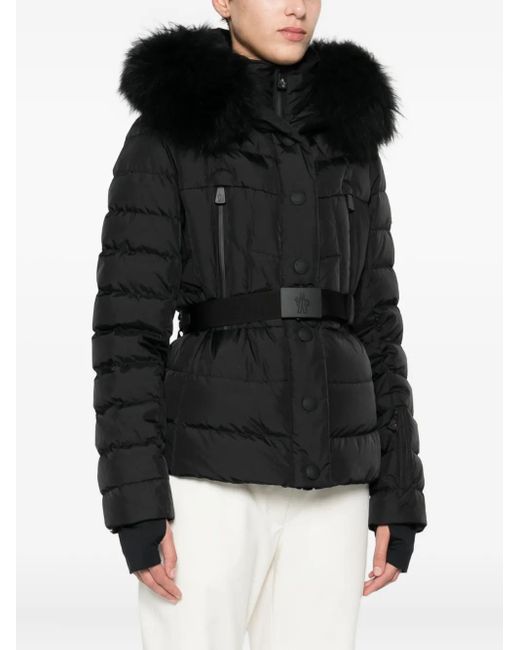 Moncler Black Belted Jacket