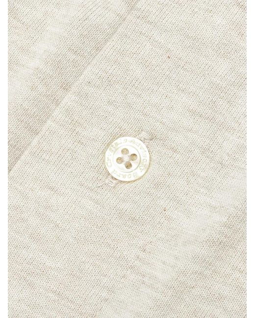 Advisory Board Crystals White Logo-Patch Trousers for men