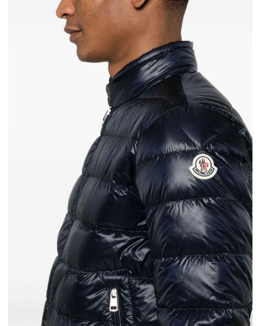 Moncler Blue Acorus Padded Jacket for men