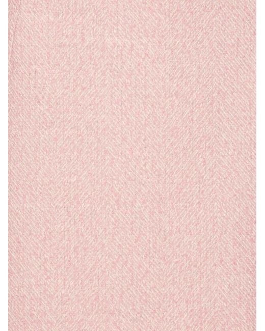 ROTATE BIRGER CHRISTENSEN Pink Minijupe À Fermeture Zippée