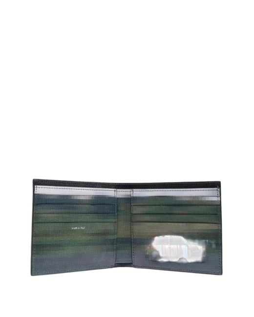 Paul Smith Black Leather Bifold Wallet for men