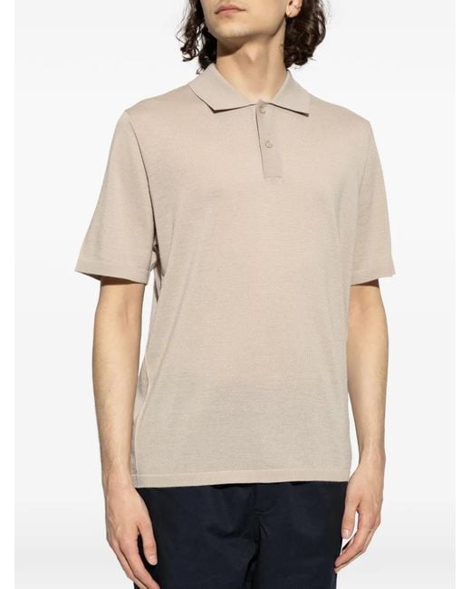 Samsøe & Samsøe White Wool Polo Shirt for men