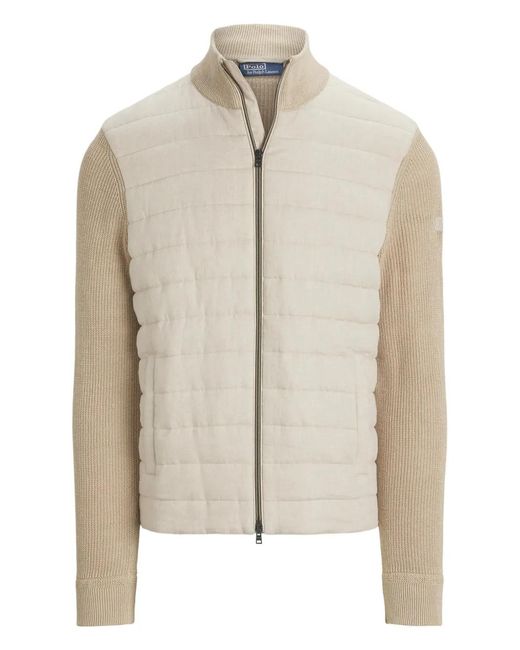 Polo Ralph Lauren Natural Logo-Patch Jacket for men