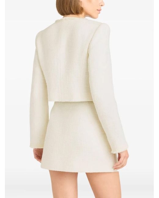 Cinq À Sept Natural Linda Tweed Jacket