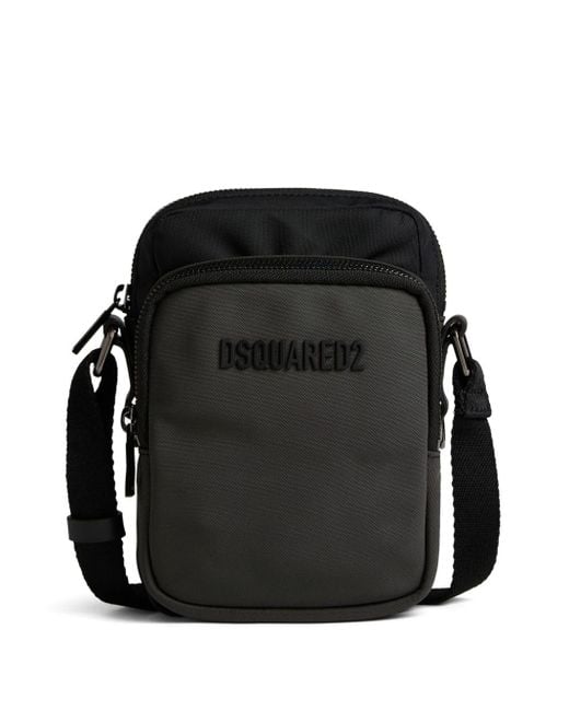 DSquared² Urban Schultertasche mit Logo in Black für Herren
