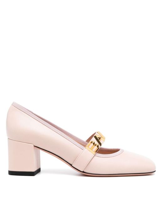 Zapatos Spell con tacón de 55 mm Bally de color Pink