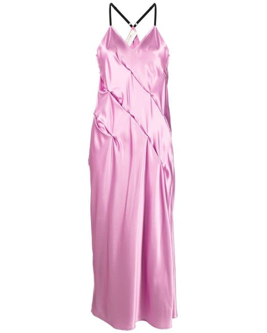 1017 ALYX 9SM Pink Kleid mit Druckknöpfen