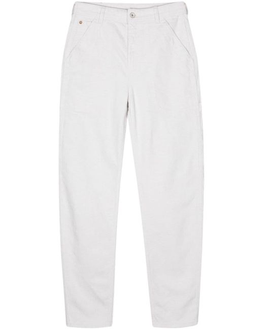 Pantalon ASV à coupe slim Emporio Armani en coloris White