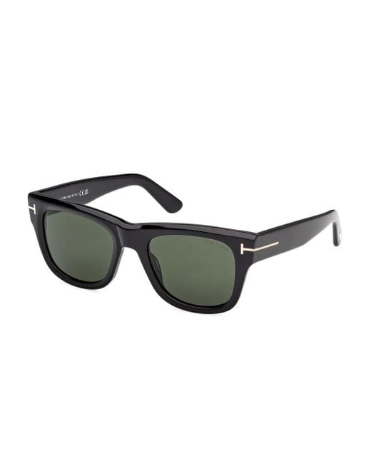 Tom Ford Gray Square-Frame Sunglasses for men