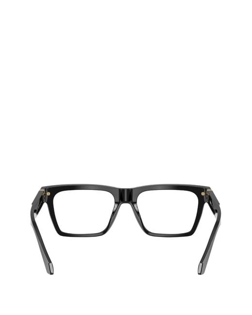 Versace Brille Mit Eckigem Gestell in Black für Herren