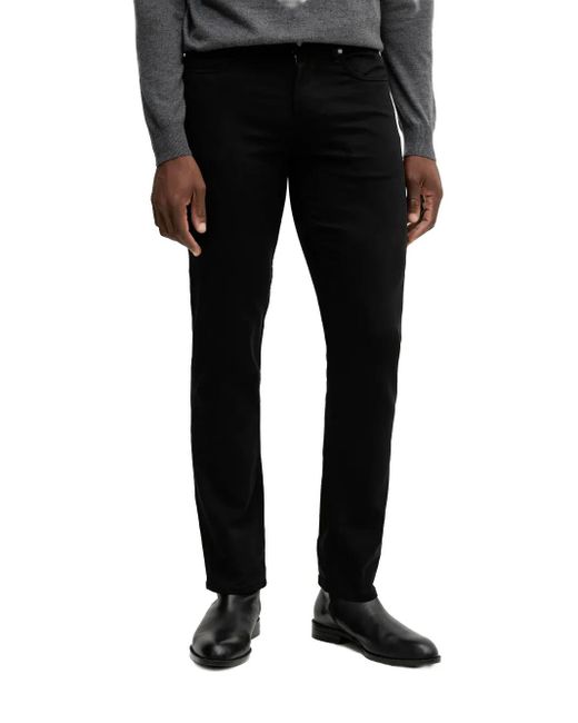 Jean À Patch Logo Guess pour homme en coloris Black