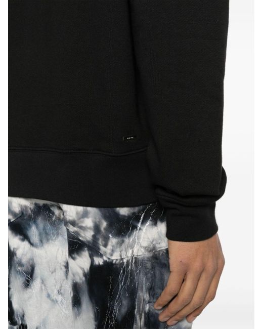 Amiri Katoenen Sweater Met Logoprint in het Black voor heren