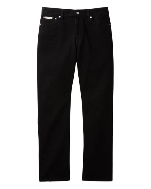 Calvin Klein Black Logo-Detail Jeans