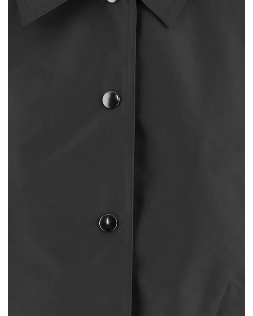 Jil Sander Black Elasticated-Cuffs Jacket