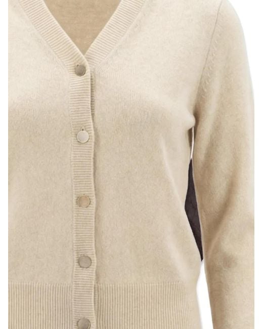 Paul Smith Natural V-Neck Cardigan