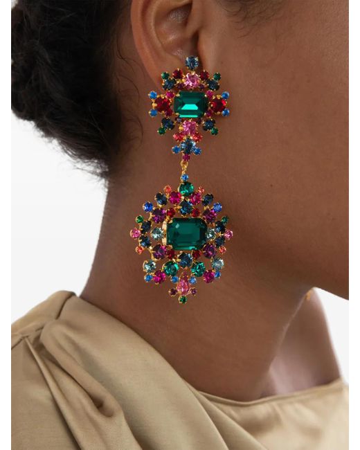 Jennifer Behr White Angelica Earrings