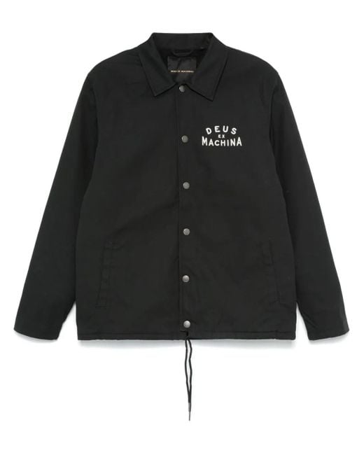 Giacca Workshop di Deus Ex Machina in Black da Uomo