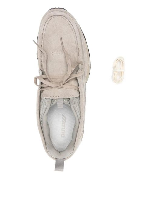 Mizuno White Wave Prophecy Moc Suede Sneakers