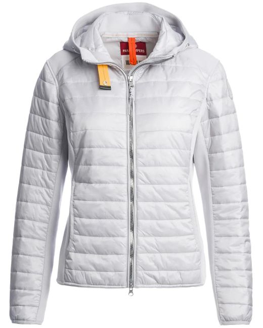 Parajumpers フーデッド パデッドジャケット White