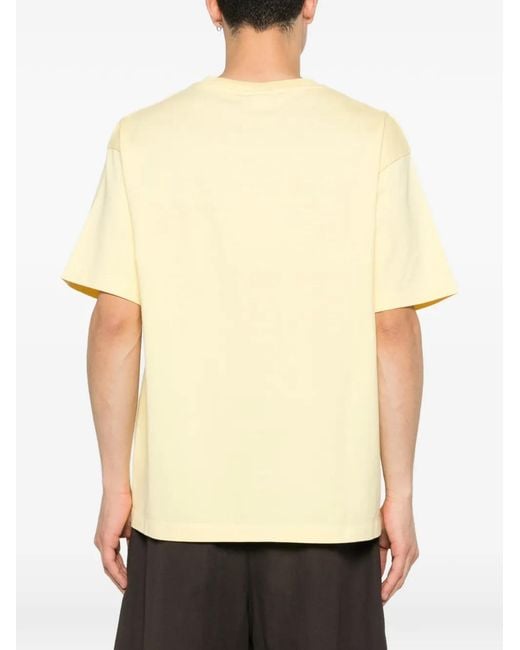 Drole de Monsieur Natural D Hibiscus Brodée T-Shirt for men