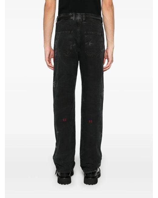 44 Label Group Black Marble Tas Trousers