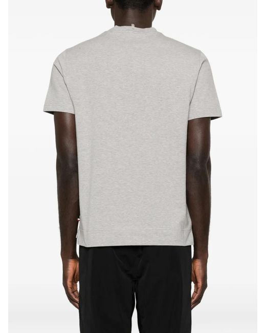 Moncler Gray Mini Short Sleeve T-Shirt for men