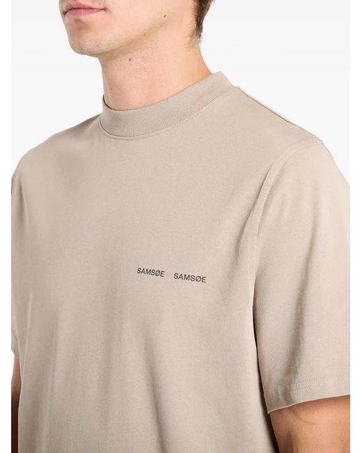 Samsøe & Samsøe White Norsbro T-Shirt for men