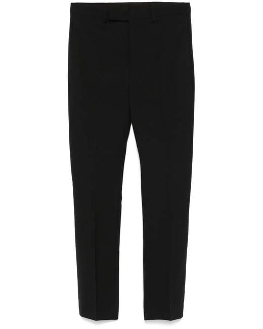 Rick Owens Black Astaires Trousers for men