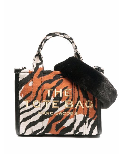 Marc Jacobs Synthetic The Year Of The Tiger Mini Jacquard Tote Bag in Beige (Black) Save 21