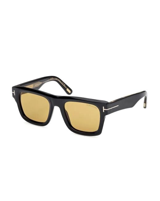 Tom Ford Natural Square-Frame Sunglasses