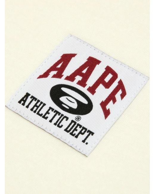 Aape By A Bathing Ape Aape Aapeunvs "A" T-Shirt in het White voor heren