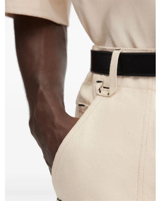 Bermudas con cinturilla elástica Jacquemus de hombre de color Natural