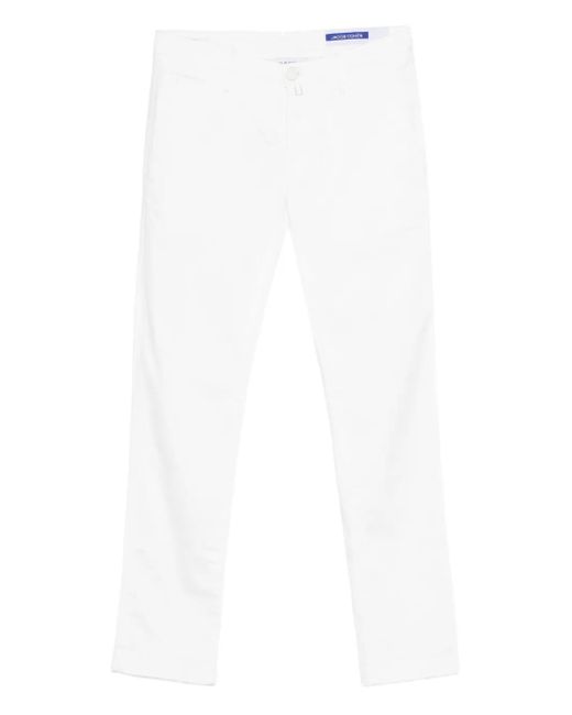 Jacob Cohen White Cotton Bobby for men