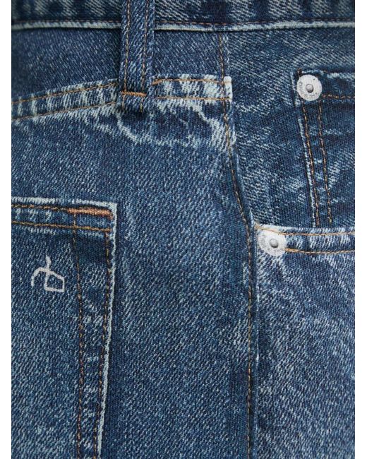 Rag & Bone High Waist Jeans in het Blue
