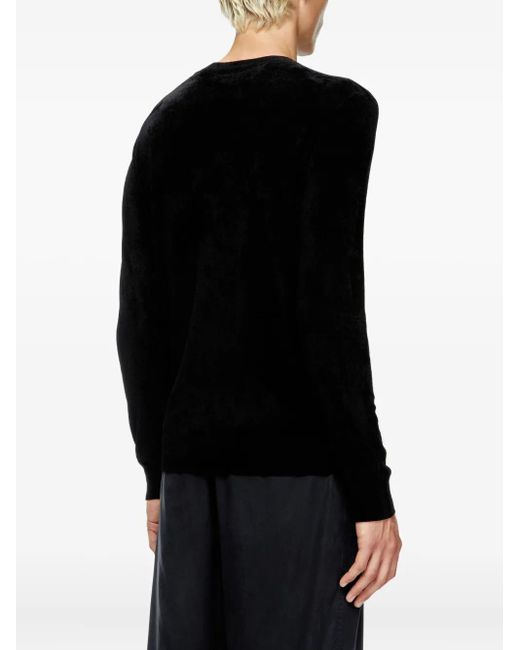 DIESEL Black Vieri Sweater for men