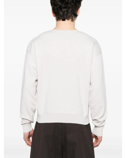 Lemaire White Long-Sleeve Top