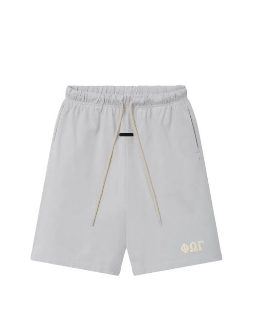 Fear Of God Gray Heavy Jersey 90S Sweatshorts for men