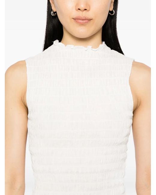 Top sin mangas Adri Reformation de color White
