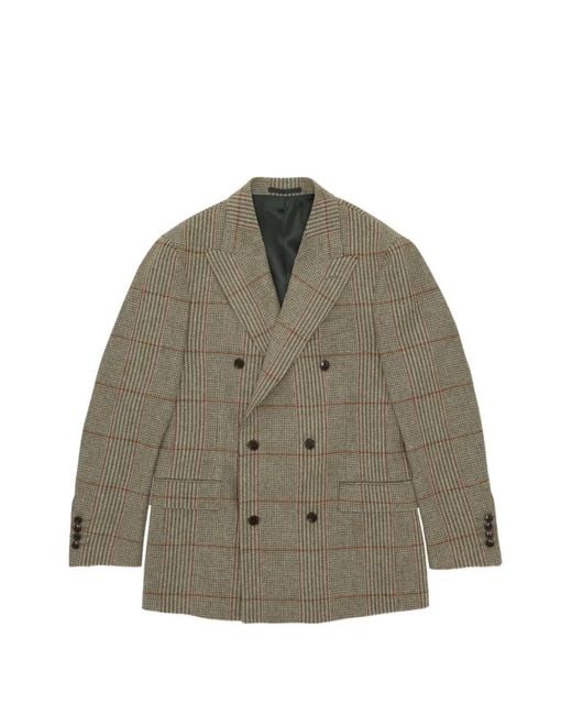 Fortela Multicolor Double-Breasted Blazer for men