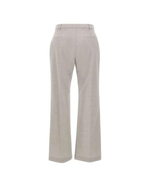 Eleventy Gray Wool Pants
